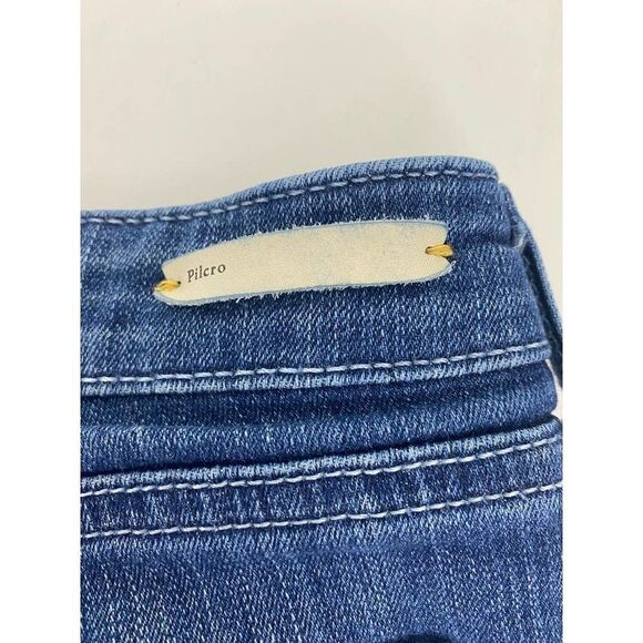 Anthropologie Pilcro and the Letterpress No. 25 Jean Shorts Stet Mid – Size 25 - Picture 6 of 8